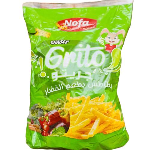 نوفا جريتو  بطاطس نكهة الخضار 20كيس *12G