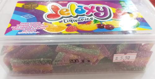 جيلي Jelaxy حلوى شرائح طرية فواكه 200g
