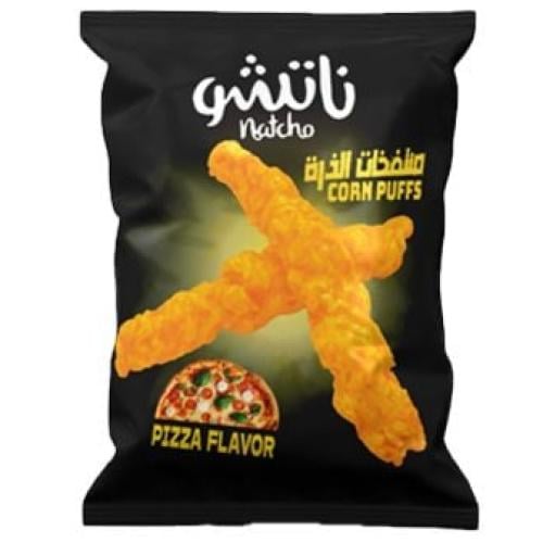 ناتشو منتفخات الذرة بطعم البيتزا 20كيس*20G