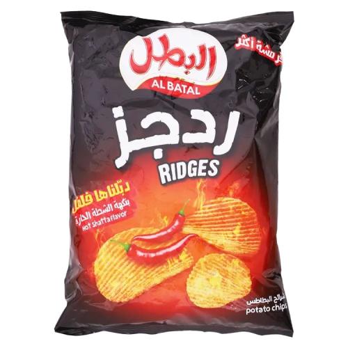 البطل بطاطس ردجز بالشطة الحارة 155G