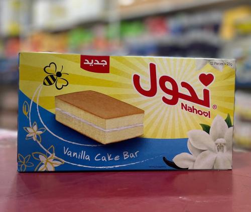 كيك نحول بار فانيليا {12حبة}