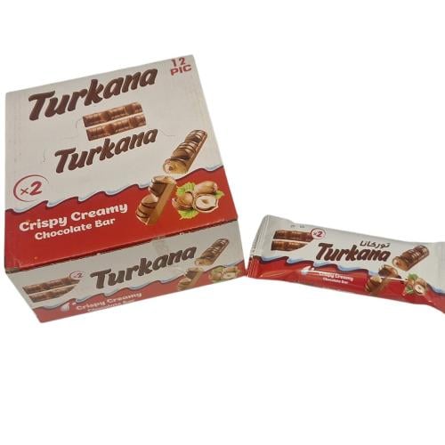 توركانا كريسبى كريمى اصبعين   12حبة*35G