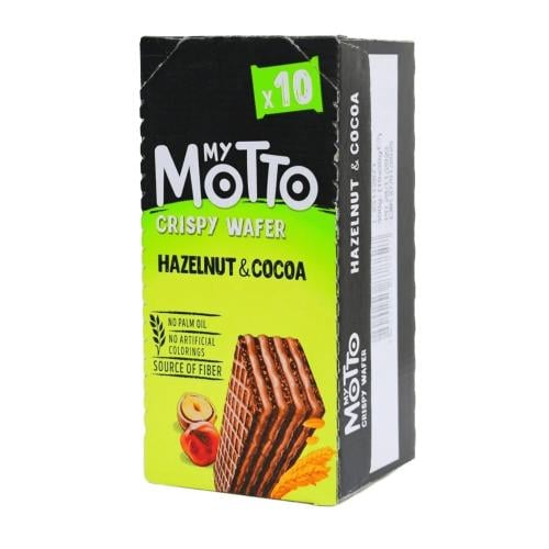 ويفر موتو بنكهة البندق والكاكاو 10*30G