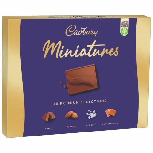 كادبورى مينيتشرز شوكولاتة مشكلة  علبة 40قطعة*10G