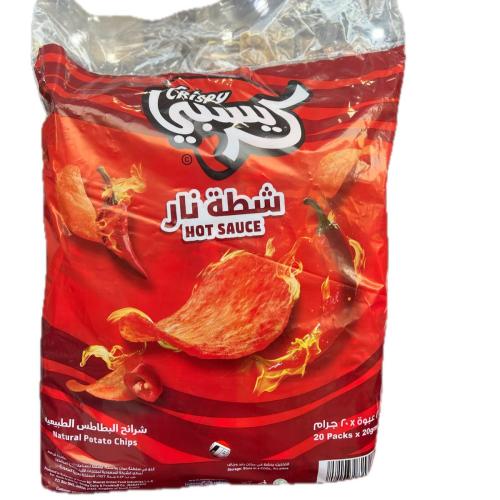 كريسبى بطاطس شطة نار 20كيس*20G