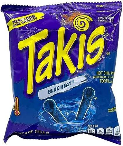 تاكيس الازرق رقائق التورتيلا بالفلفل الحار والليمون 113.4G