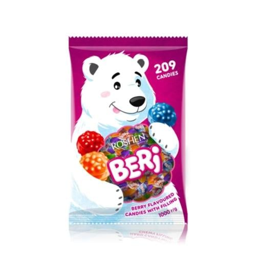 بيري حلوى صلبة بحشوة الفواكه 1K