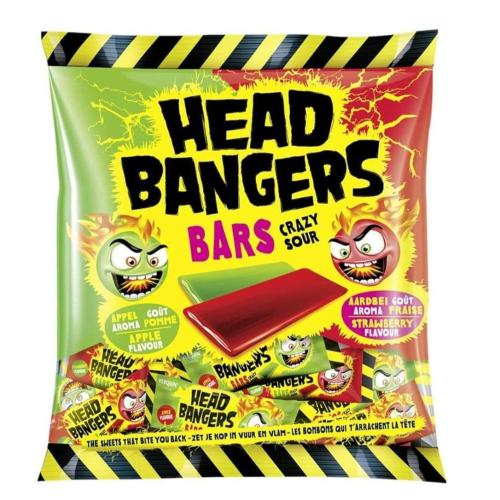 هيد بينجرز مصاص فراولة وتفاح 200G