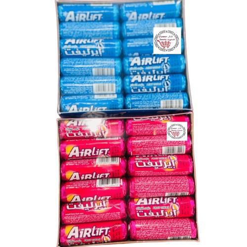 ايرليفت حلوى متنوعة ( نعناع - فواكة )24حبة*16G