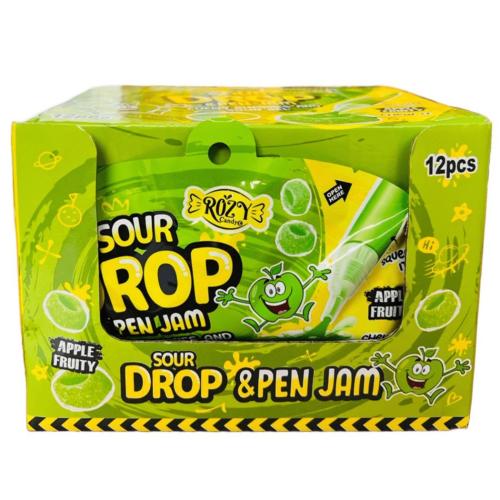 روزى حلاوة حامضة قلم تفاح ( بالحبة او العلبة 24 حبة) 55G
