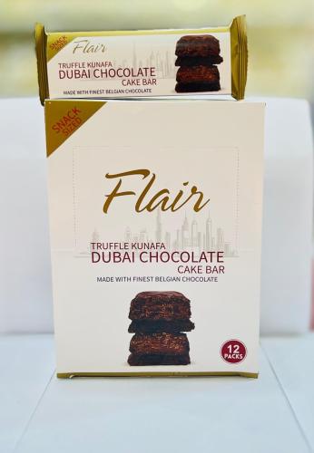فلير شوكولاتة دبى كيك بار كنافة وشوكولاتة 40G