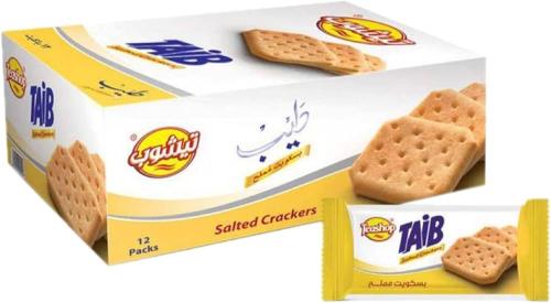 تيشوب طيب بسكويت مملح 12*75G