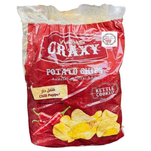 كراكسى كاتل بطاطس فلفل حار 12*23G