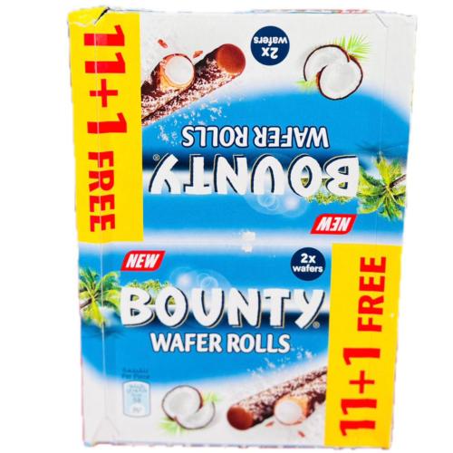 باونتى رول ويفر هش بجوز الهند 12رول*23.4G