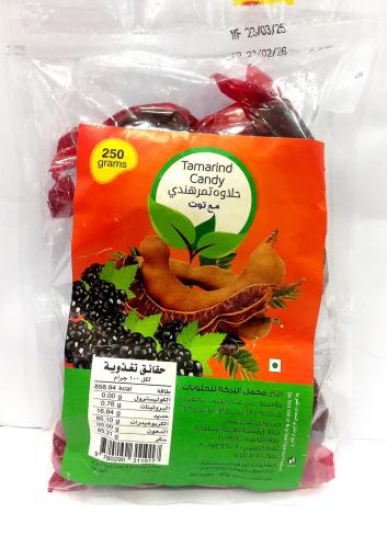 حلاوه تمر هندي مع توت 250G