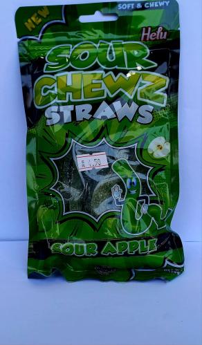 Helu حلوى لينة حامضة بنكهة التفاح 120g