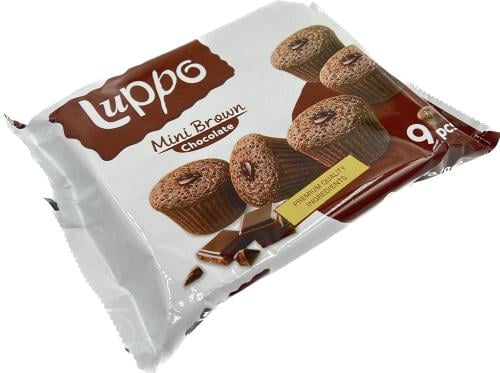 لوبو مينى براون  كيك شوكولاتة 9قطع*18G
