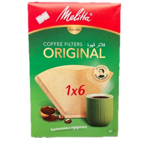 ميليتا فلتر قهوة 6*1