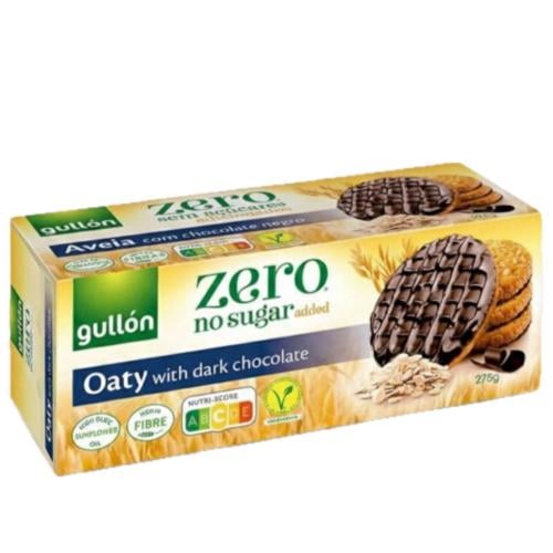 جولون زيرو بسكويت شوفان شوكولا داكنة بدون سكر 275G
