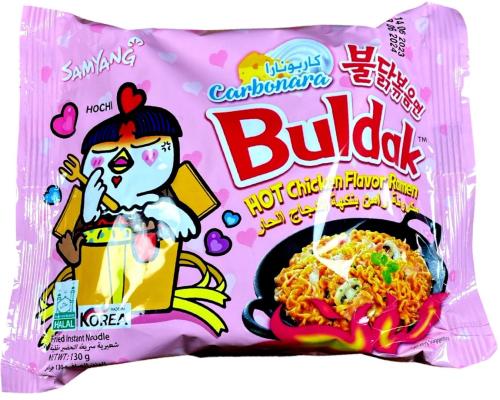 مكرونة رامن بنكهة الدجاج الحار كاربونارا 130g