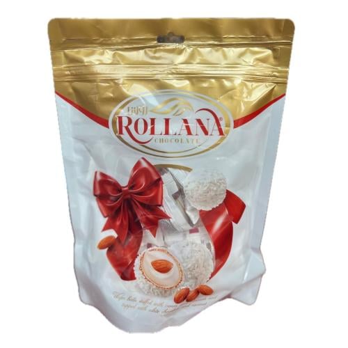 رولانا كرات ويفر شوكواتة بيضاء ولوز مفطاه جوز هند 240G