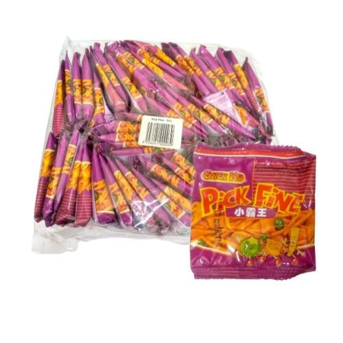 بيك فاين مقرمشات القمح والبازلاء بطعم الربيان و السمك 30*16G