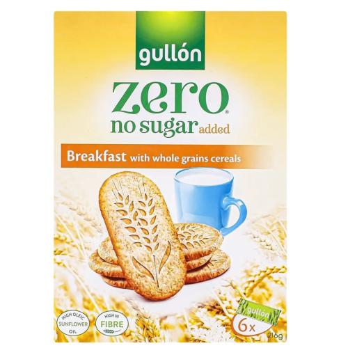 جولون زيرو بسكويت الحبوب الكاملة بدون سكر 216G