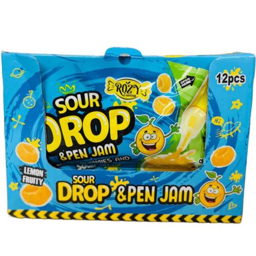 روزى حلاوة حامضة قلم ليمون ( بالحبة او العلبة 24 حبة) 55G