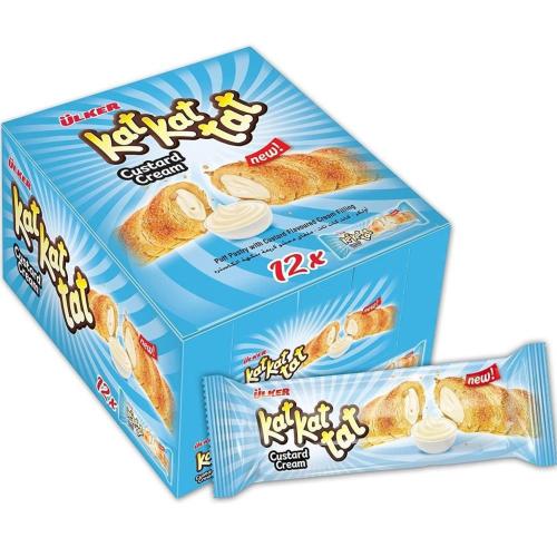 أولكر كات كات تات بحشوة كريمة الكاسترد {12*24g}