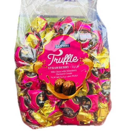 ترافيل شوكولاتة بكريمة الفراولة والحليب 1000G