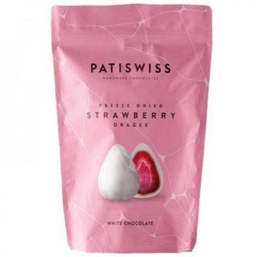 باتيسويس فراولة مغطاه شوكولاتة بيضاء 80G