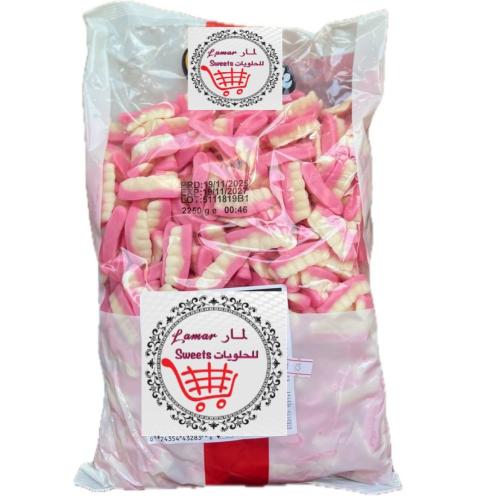 جلى على شكل اسنان كيس 2.25كيلو