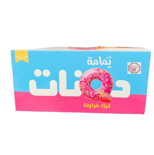 يمامة دونات كيك فراولة 12*35G