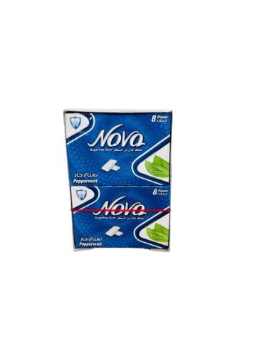 لبان نوفا بلستر حبوب نعناع حار 10*8 حبات