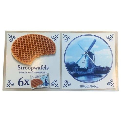 فطائر وافل محلى بالزبدة باكت 6حبة*31.3G