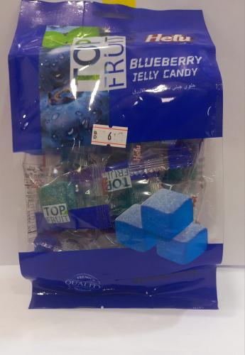 Helu حلوى جيلي بنكة توت الازرق 160g