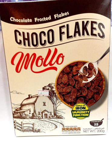 موللو رقائق شوكو فليكس 200G