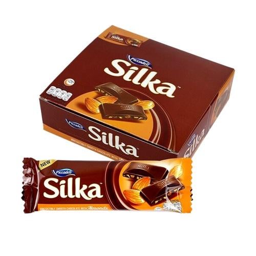 بيكادلى سيلكا شوكولاتة باللوز 24*22G