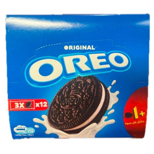 اوريو بسكويت اوريجنال محشو بالفانيليا 12*24G