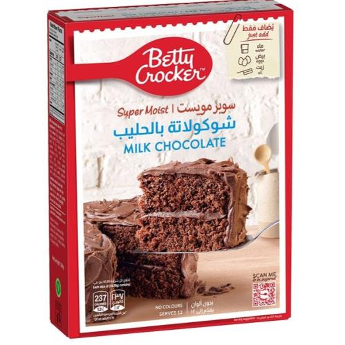 بيتى كروكر خليط كيك  شوكولاته حليب 430G