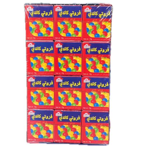 حلاوة فروتى كاندى فواكه 48حبة*18G
