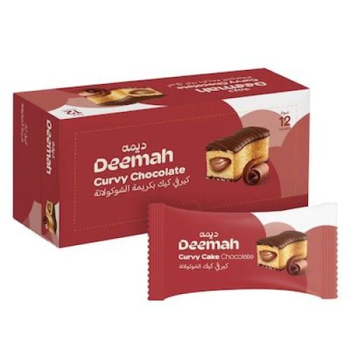 ديمه كيرفى كيك بكريمة الشكولاته12قطعة*40G