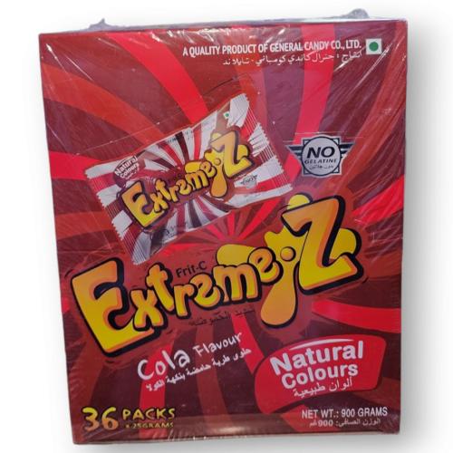 سور زنك جيلي حامض بنكهة الفراولة 36حبة*25G