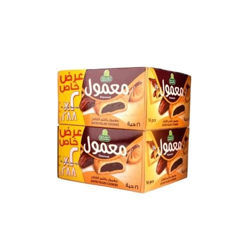 حلواني معمول بالتمر 16*288G عرض خاص 2علبة