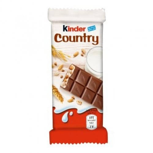 كندر كانتري شوكولاتة حليب مع حبوب غذائية {6حبات*23.5g}  عرض خاص