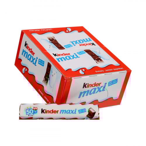كندر ماكس شوكولاتة بحشوة الحليب {36*21g}