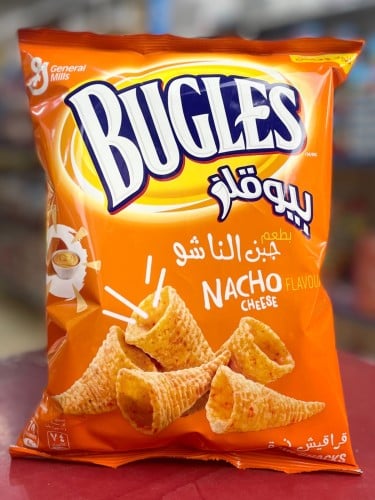 بيوقلز قراقيش ذرة بطعم جبن الناتشو عائلي {125}