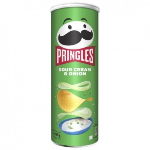 برنجلز شيبس بالكريمة البصل 165غ