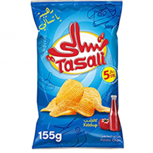 بطاطس تسالي عائلي كاتشب 155G