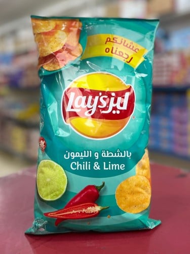 ليز عائلي حار وليمون  {165g}